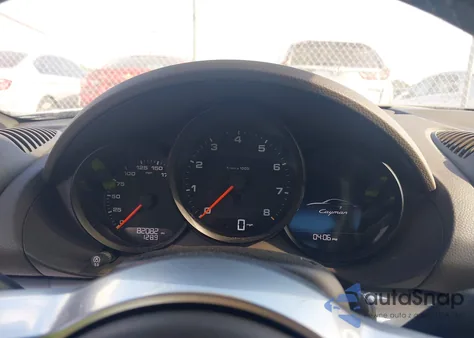 2017 Porsche 718 Cayman из США, поврежденный, VIN WP0AA2A8XHS270855